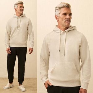 NWT Faherty High Standard Fleece Hoodie Sweater Sz XXL